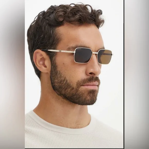 Gucci Gold Sunglasses - Picture 2 of 11